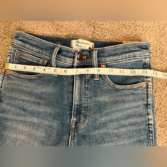 NWT Madewell Stovepipe Jeans 25 - Picture 5 of 9